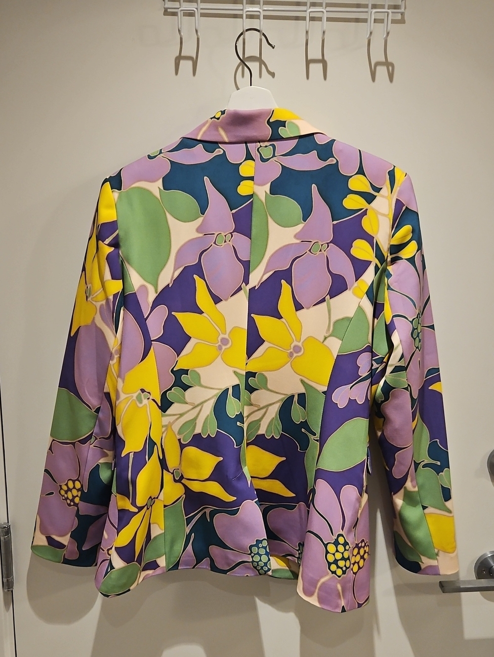 Patterned Blazer - L - Picture 3 of 4